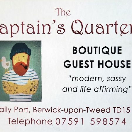 Hotel The Captains Quarters Berwick Upon Tweed Exterior foto